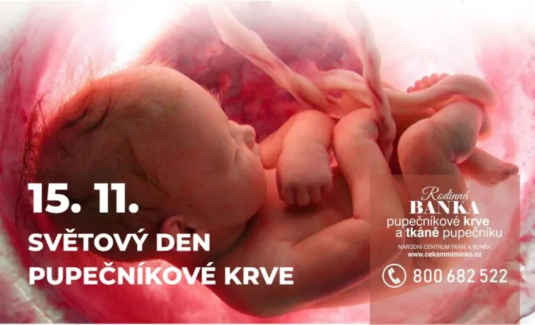 Dnes je význačný svátek: Světový den pupečníkové krve