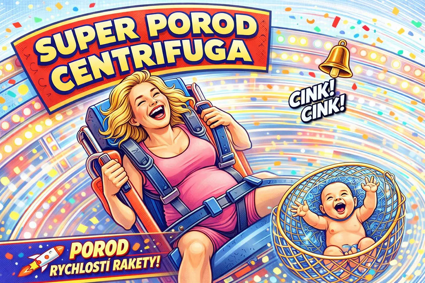 České porodnice přicházejí s revolucí: porod na centrifuze je zpět!